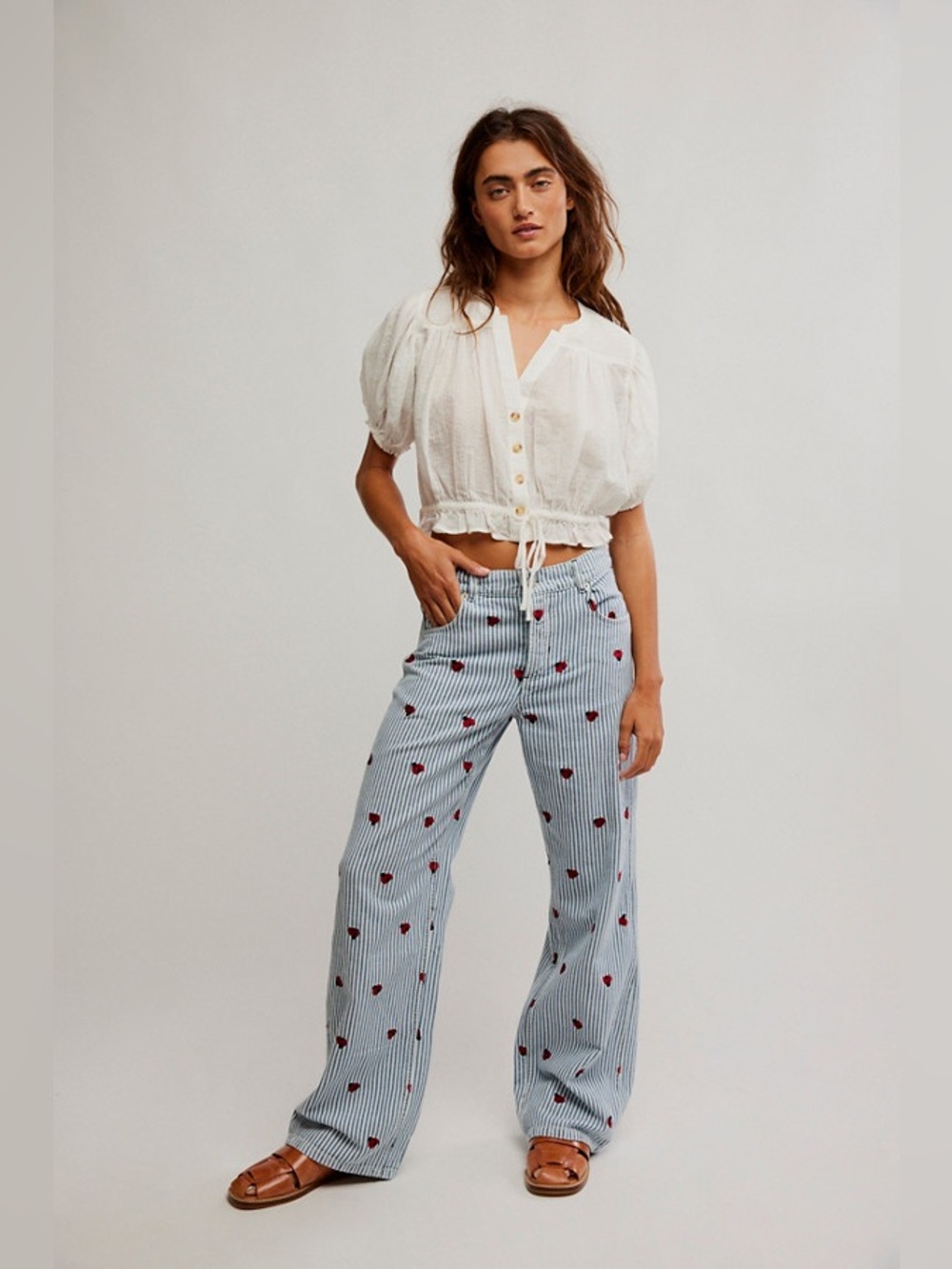 Free People Bugged Out Straight Leg Jeans